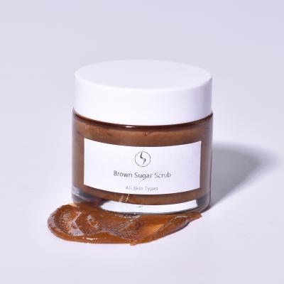 China Exfoliator Korea Private Label Body Care 100%Natural Organic Brown Sugar Body Scrub For All Skin Type for sale