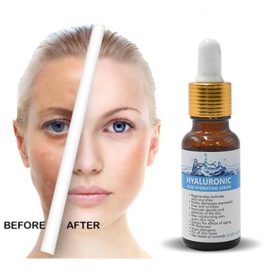 China Skin Revitalizer OEM ODM Skin Care Beauty Face Hyaluronic Acid Hydrating Serum for sale