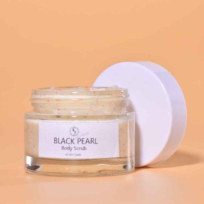 China Exfoliator Private Label Skin Care Body Scrub Lavender and Black Pearl Face Scrub Anti Aging Whitening Jelly Body Sugar Scrub for sale