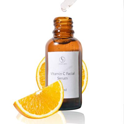 China Skin Revitalizer Vitamin C Serum Hyaluronic Acid Vegan Brighten Small Pore Acne Remover Vitamin C Facial Serum for sale