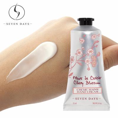 China Amazon Best Seller Anti Aging Hand Care Regenerating Organic Scent Cherry Blossom Repair Whitening Mini Hand Cream Cute Lotion Vegan for sale