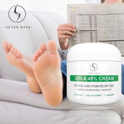 China Whitening Hot Selling High Quality Organic Vegan Foot Care Products Moisturize 40% Urea Foot Cream Dry Foot for sale