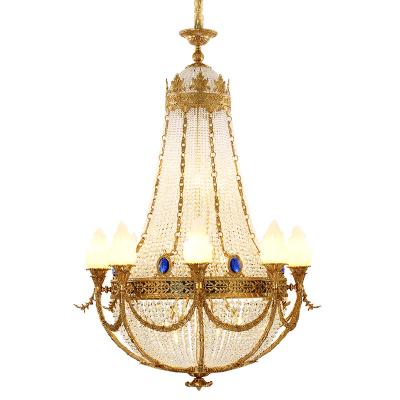 China Modern Royal Luxury Boho Chandelier Pendant Light Sputnik Lamps Dizzy Moroccan Style Crystal Drops for sale