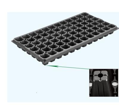 China Seeding Plastic Garden 72 Cell Propagation Trays For Nursery Plant Garden Seed Propagator Tray for sale