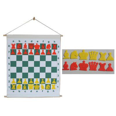 China Durable Eco-Friendly Chess Board Wall Vinyl Checkerboard For Kids Educational Games for sale