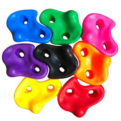 China Eco-Friendly Rock Climbing Holds For Kids , Adult Rock Wall Holds Rock Wall Climbing Grips For Indoor And Outdoor Playground Play Set for sale