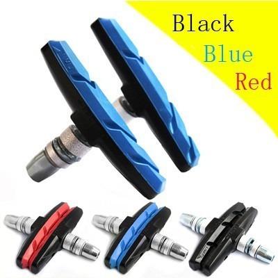 China Perfect Braking Force Bicycle High Quality Brake Pads Cycling Bike V Brake Bracket Pads Shoe Blocks Friction Rim Brake MTB Road Rubber Accessories for sale