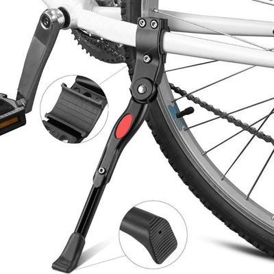 China 2021 High Quality Eco-friendly Bike Kickstand Adjustable Bicycle Kickstand For Road Bike Mountain Aluminum Alloy Cycling Cycling Equipment for sale