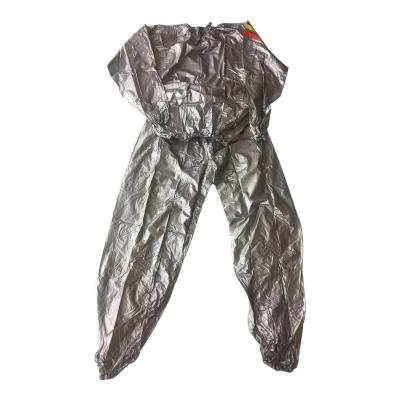 China Wholesale Non-tear PVC Material PVC Fitness Sauna Suit Exercise Gym Weight Loss Reflective Brand for sale