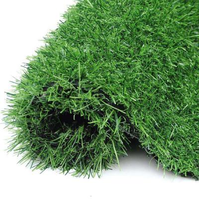 China 2 to 3 Years 25mm Three-Color 10450 Needles Deep Outdoor Artificial Kindergarten Green Park Lawn Lawn Mat Plastic Lawn Decoration for sale