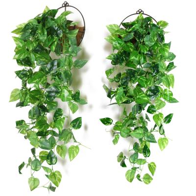 China Simulation Plants Eco - Friendly Artificial Rattan Wall Hanging for sale