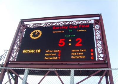 China High refreshment led tv display stadium 12 mm led screen large led score board for sale