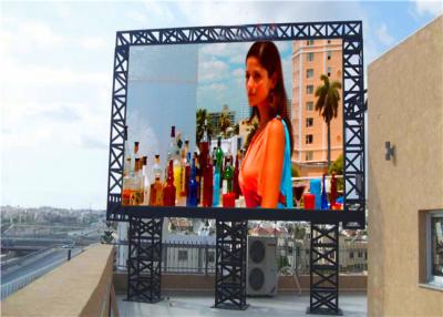 China P10 Waterproof Electronic LED Advertising Screens High Resolution for sale