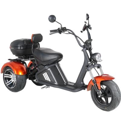 China Unisex Mangosteen Tricycle M2 EEC COC 2000W 3 Wheel Long Range Electr Scooter Tricycle Motorcycle 3 Wheels Electric Tricycles for sale