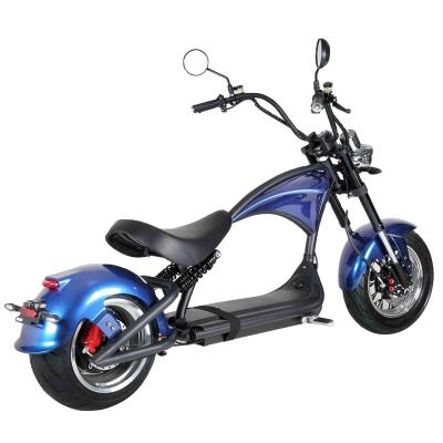 China Unisex Mangosteen M1P Classic Design Multi-Colors Fat Tire citycoco 2000W 3000W Electric scooter for sale