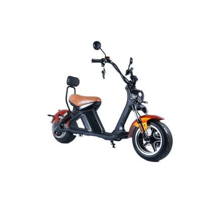 China Unisex M2 New Model Ample Power Seamless Steel Pipe 2000W Electric Scooter Citycoco for sale