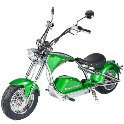 China Unisex Mangosteen M1PS Plating EU Stock EEC COC Fat Tire Electric Scooters Removable Battery Citycoco for sale