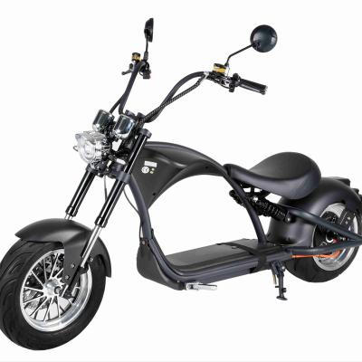 China Unisex Mangosteen M1P EU Warehouse EEC 2000W 30A Removable Lithium Battery Electric Chopper Electronic Unisex 60V Electronic Scooter for sale