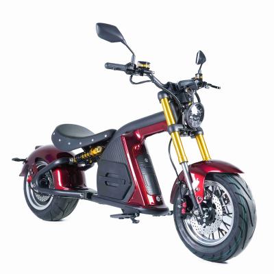 China Unisex EU Warehouse Mangosteen-M8S Citycoco EEC COC 60V 2000W 45Ah Fat Tire Electric Scooter Motorcycle Citycoco for sale