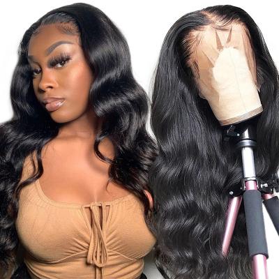 China Brazilian Hd Front Lace Wigs Cuticle Aligned Transparent Human Hair Lace Wig 100% Hd Virgin Hair Lace Front Human Hair Wigs for sale