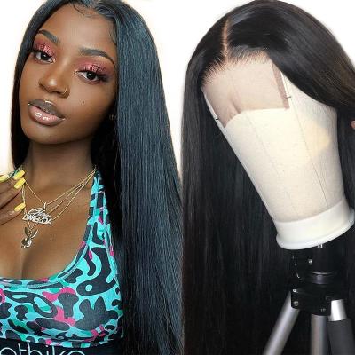 China Hd Full Lace Wig Human Hair Lace Front Wig 40 Inch 100% Human Hair Wigs Swiss Lace Front Human Hair Wigs For Black Women Natural for sale