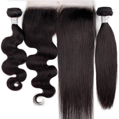 China Wholesale Price Barely Shedding Soft Thick Soft Lace Up Headband 100% Cuticle Aligned Thin Swiss Virgin Hair Transparent Lace Closure for sale