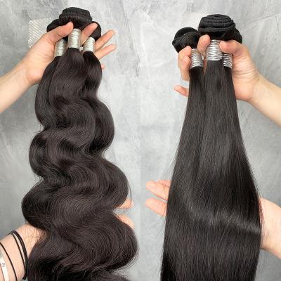 China Tangle Hair Free Sample Bundle Virgin Hair Cuticle Aligned Human Hair Weave Bundle Wholesale 10a 12a Mink Virgin Hair Vendor for sale