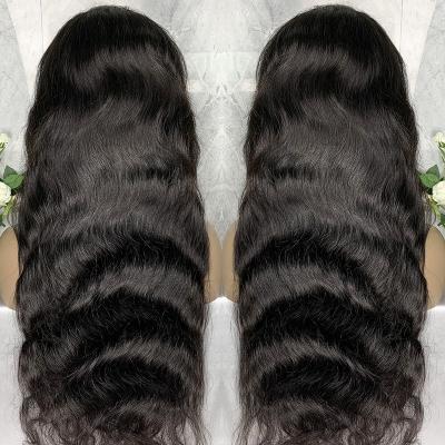 China Other Curly Cuticle Aligned Lace Front Wig Nature Color Straight Human Hair Lace Front Wigs for sale