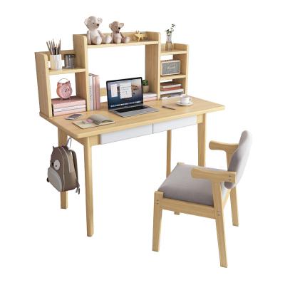 China modern nordic wood desk study table children desk and chair furniture for children for sale