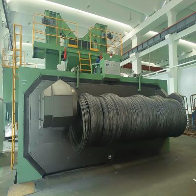 China Energy Saving Wire Coil Shot Blasting Machine Very High Return Rate and Equipment for sale