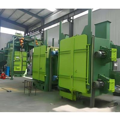 China Derusting and Efficiency Hook Type Shot Blasting Machine with Power Tool Cleaning for sale