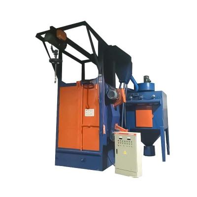 China Double Hooks Q37 Series Hanger Abrasive Shot Blasting Machine for Surface Treatment Te koop