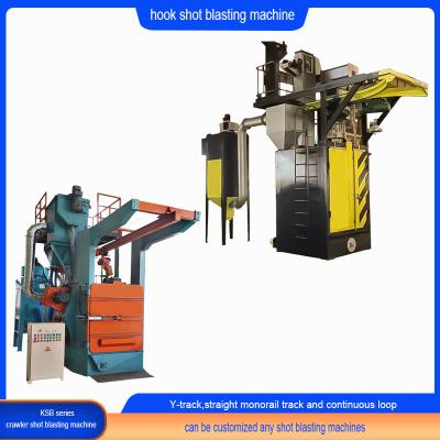 Chine Customizable Spinner Hanger Shot Blasting Machine for Blasting Results and Efficiency à vendre