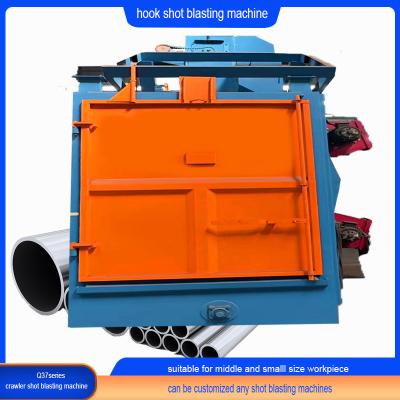 Chine 2500kg Crawler Abrator for Construction Machinery Automatic Hook Shot Blasting System à vendre