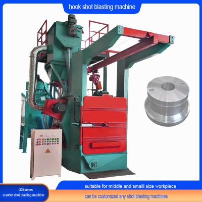 China Favorable Single and Double Hook Shot Blasting Cleaning Equipment for Structural Parts zu verkaufen