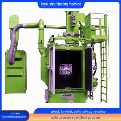 China All Kinds of Automatic Hook Type Shot Blasting Cleaning Machines with Advanced Device for sale