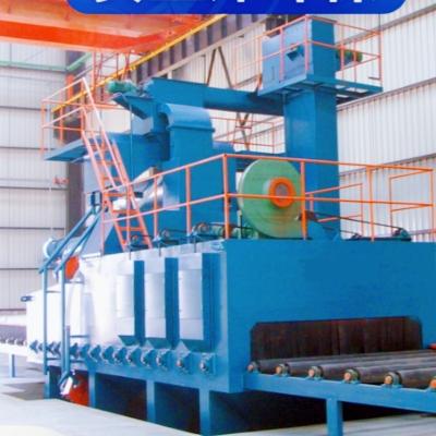 Китай Customizable Size Steel Plate Profile Shot Blasting Machine for Large-Scale Projects продается