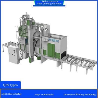 China Customized Roller Conveyor Shot Blasting Machine with Extended Maintenance Intervals for sale