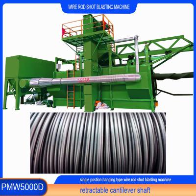 China Metal Surface Derusting Wire Roll Shot Blasting Machine with Advanced Blast Technology for sale