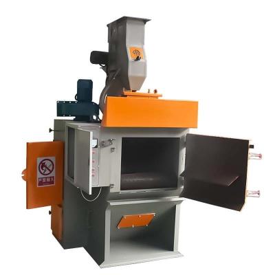 중국 Dustless Steel Vertical Shot Blasting Machine with Rubber Crawler Type Automation 판매용