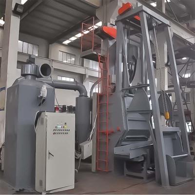 China 2.0-2.8t/H Production Rate Fast After-Sales Service Rubber Tracked Shot Blasting Machine for sale