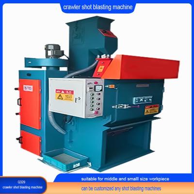 China 26 Total Power Crawler Type Shot Blasting Machine for Forging Surface Oxide Skin for sale