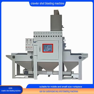 China 26 Total Power Metal Crawler Type Shot Blasting Machine for Heat Treatment Casts Q3210 for sale