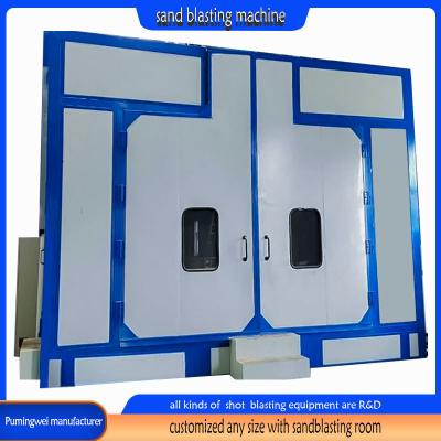 China Customization High Pressure Sandblasting Room for Small and Medium-Sized Businesses for sale