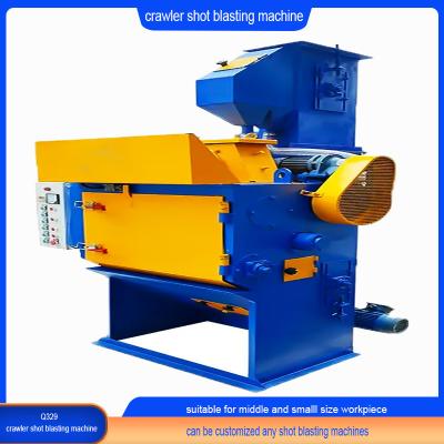 China Customized High Cleanliness Crawler Belt Shot Blasting Cleaning Machine for Spring Parts Te koop