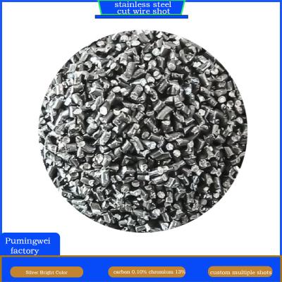 Cina Top-Notch Stainless Steel Cut Wire Shot for Shot Blasting Machine Hardness HRC 32-50 in vendita