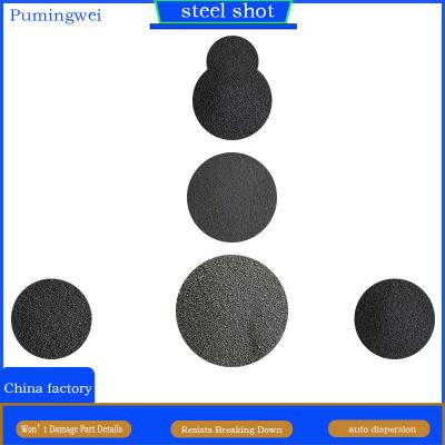 China Descaling Function Low Carbon Steel Shot with Hardness Form HRC 40 to 60 in Round Shape zu verkaufen