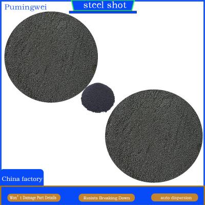 China Homogeneous Tempered Martensite Low Carbon Steel Shot for Wire Products Shot Blasting for sale