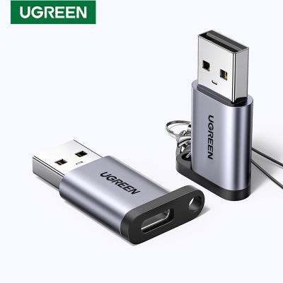 China Ugreen USB C Adapter Mobile USB 3.0 2.0 Male to USB 3.1 Type-C Female Type C Adapter for Laptop Samsung Xiaomi 10 Earphone Adapter for sale