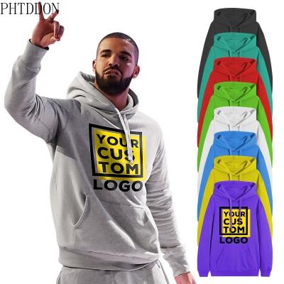 China 2d Logo Hoodie Gray Cotton 100% Long Sleeve Manufacturers Oversized Blank Mens Hoodies Viable Fleece Wholesale Custom Hoodie for sale